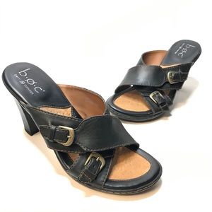 { b.o.c } by BORN CONCEPTS Cross Buckle Sandals 9